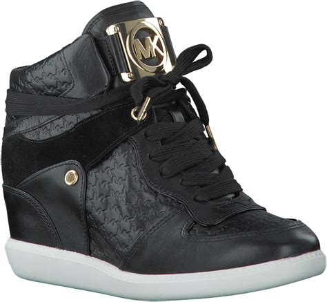 michael kors black high top sneakers|zappos Michael Kors sneakers.